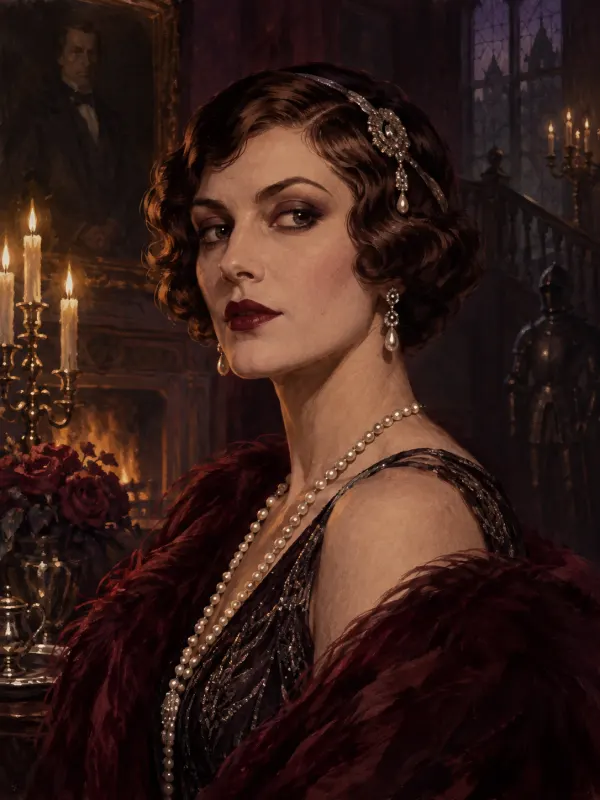 Lady Beatrice Sterling, the socialite with a hidden agenda