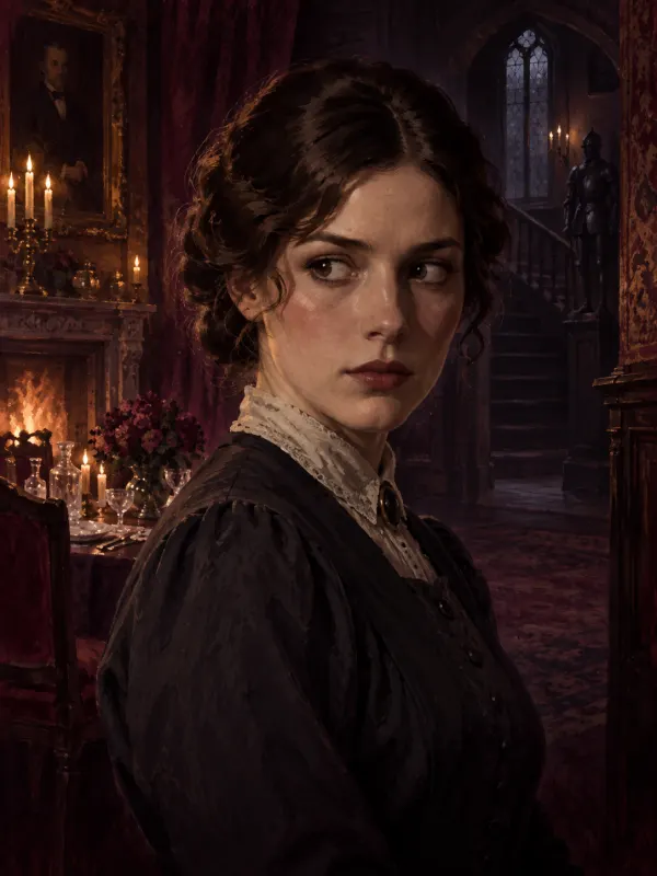 Miss Penelope Hart, the governess with secrets to hide