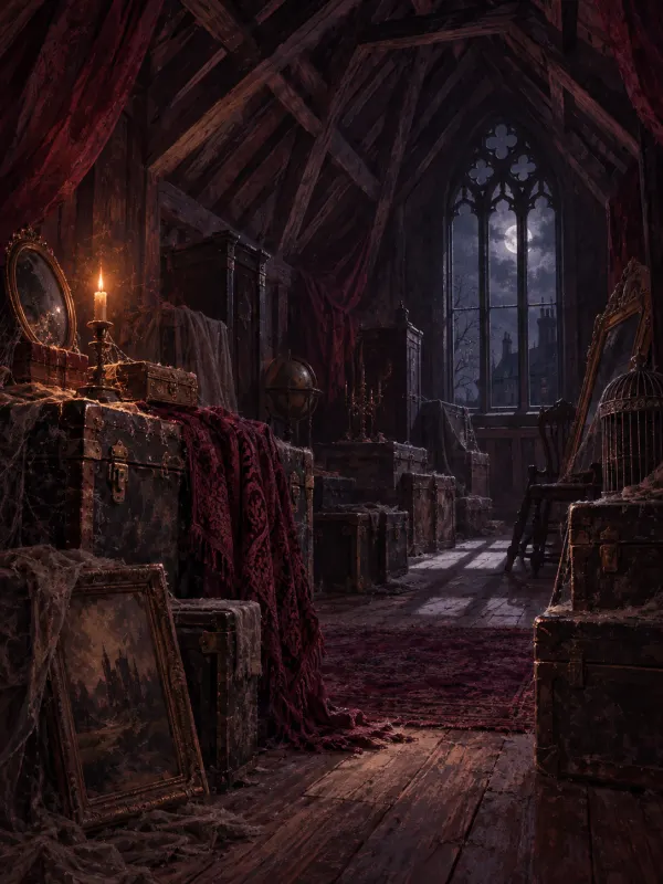 The Attic: Dusty and forgotten, full of old memories