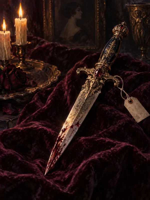 Dagger: An ornate ceremonial dagger