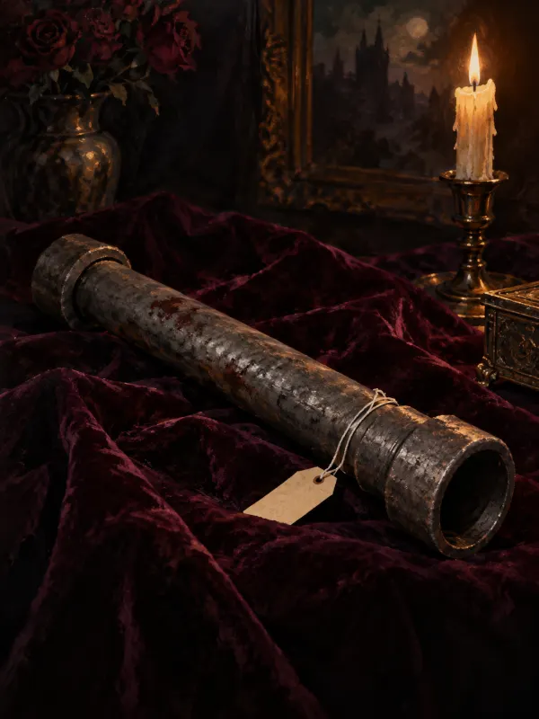 Lead Pipe: A heavy length of lead pipe